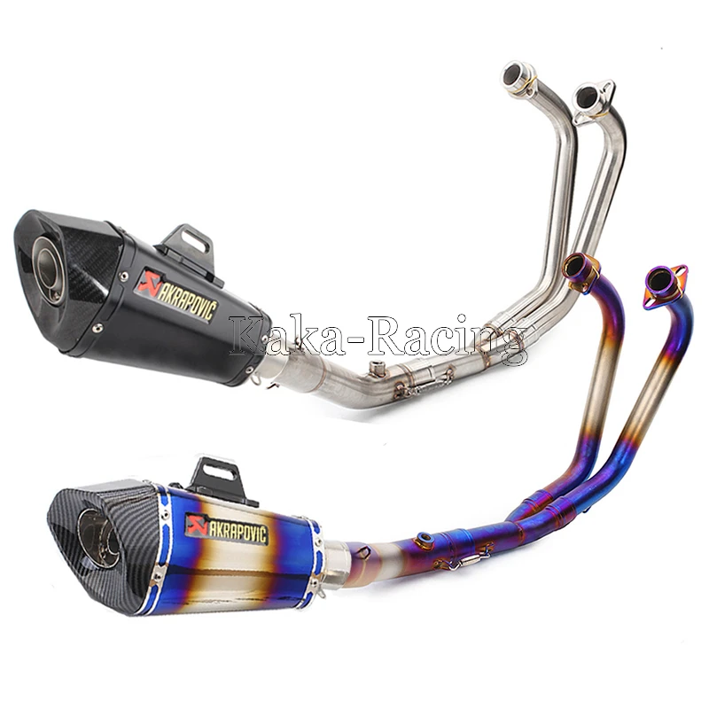 MT 03 MT03 мотоцикл Akrapovic глушитель выхлопной трубы полная система скольжения