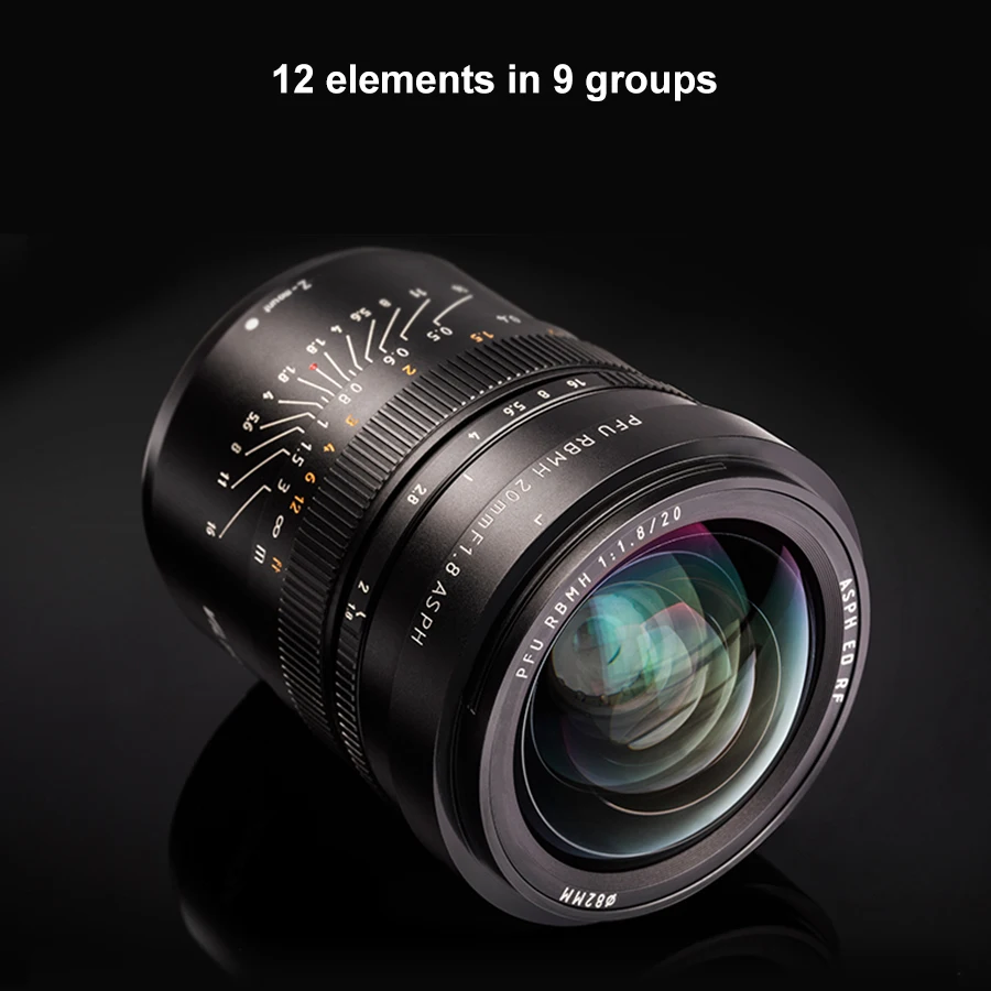 Viltrox 20 мм F1.8 Полнокадровый объектив широкоугольный основной Объектив Ручная