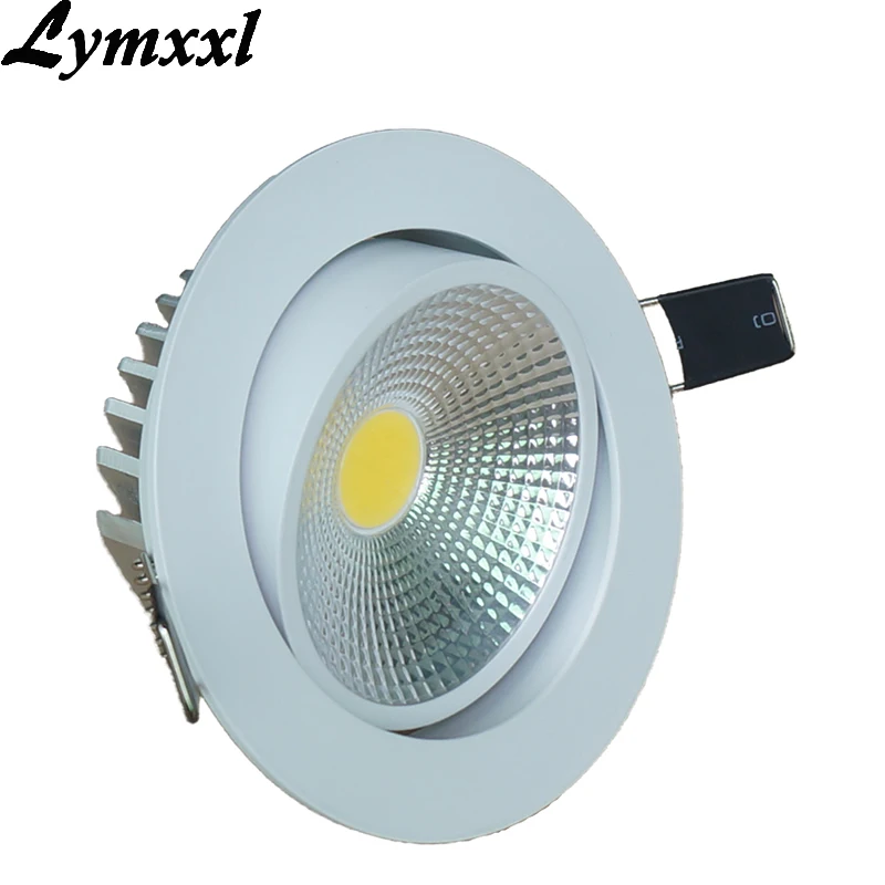 10pieces/lot Dimmable 10W 12W downlight Energy-saving led lamps AC90-260v Warm/Cool/Nature White recessed ceiling lamp CE ROHS | Освещение