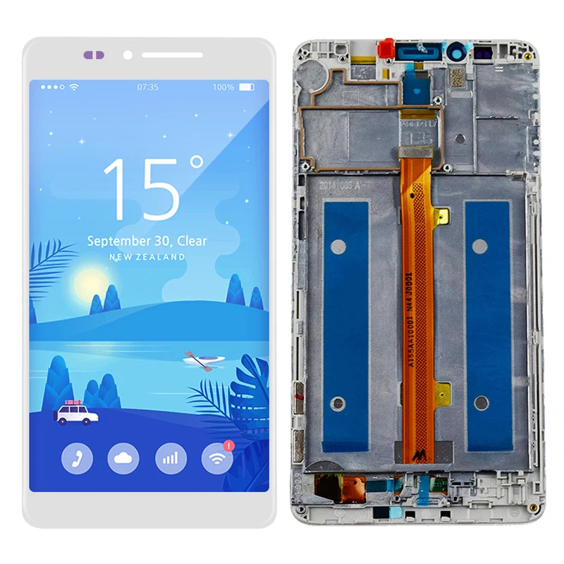 Для Huawei Mate 7 MT7 TL10 TL00 UL00 MT ЖК дисплей панель + сенсорный экран дигитайзер стекло в