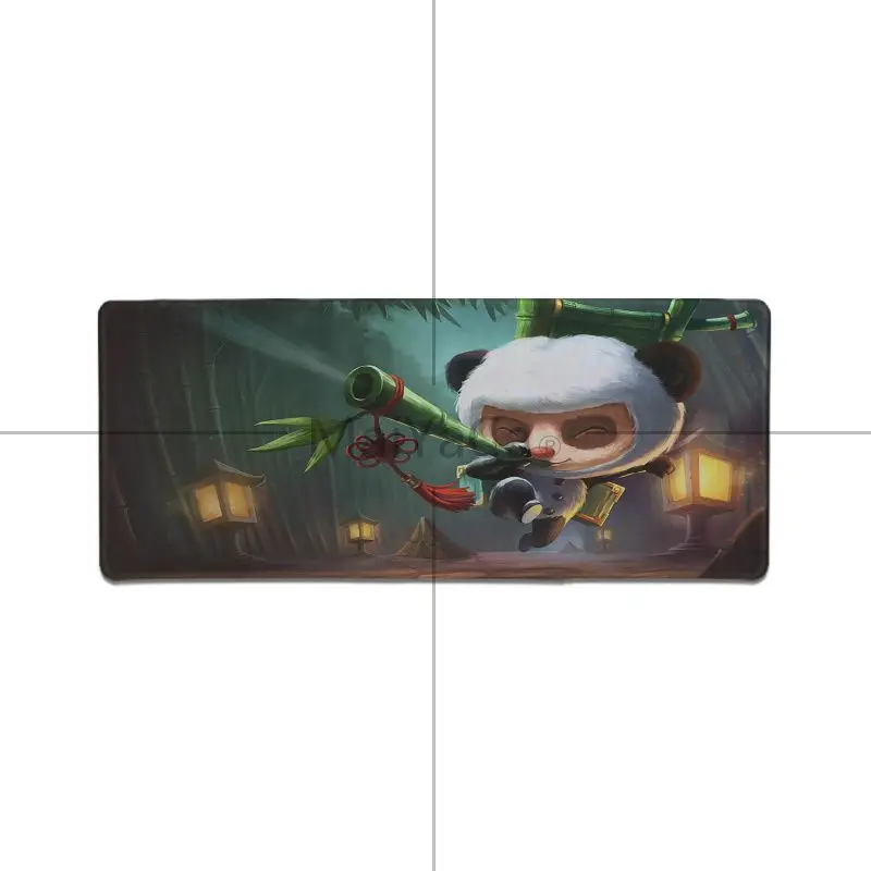MaiYaCa Высокое Качество Лига Легенд Teemo Высокая скорость коврик для мыши Коврик для мыши Notbook компьютерная игровая клавиатура коврики для мыши - Цвет: LockEdge 30X90cm