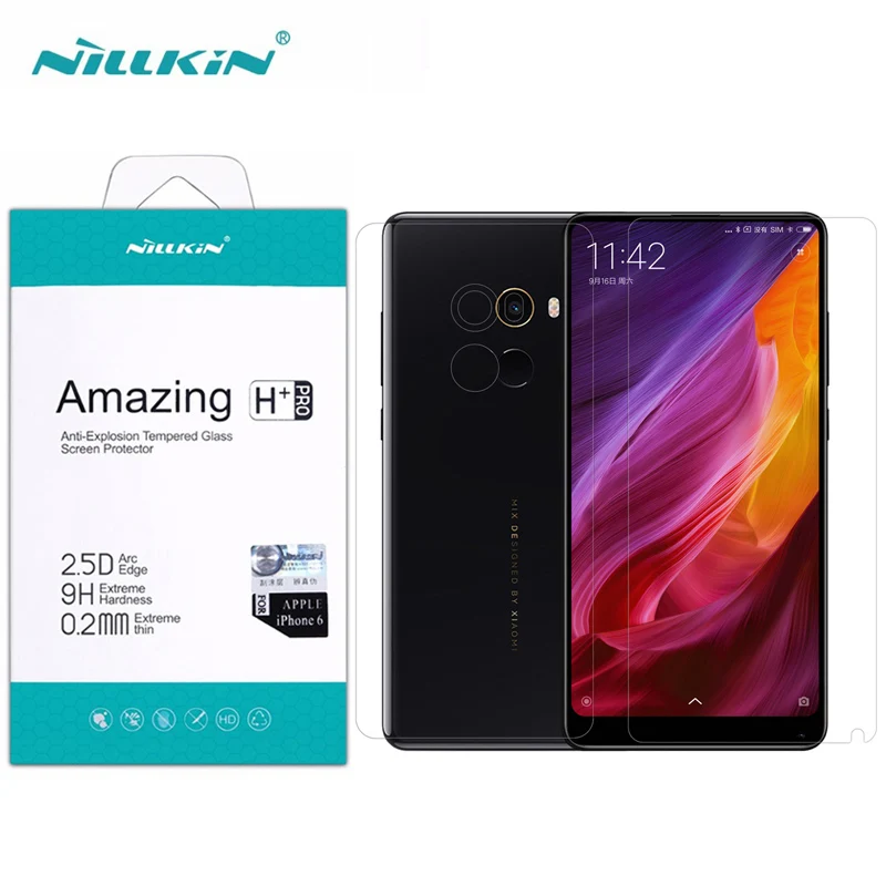 Mi Mix 2 2S Для Xiaomi mi Mix 2 2S закаленное стекло Nillkin Amazing H+ Pro Защитная пленка для экрана для Xiaomi mi x2 mi x2S Защитная пленка для экрана телефона - Цвет: Mi Mix 2 2S