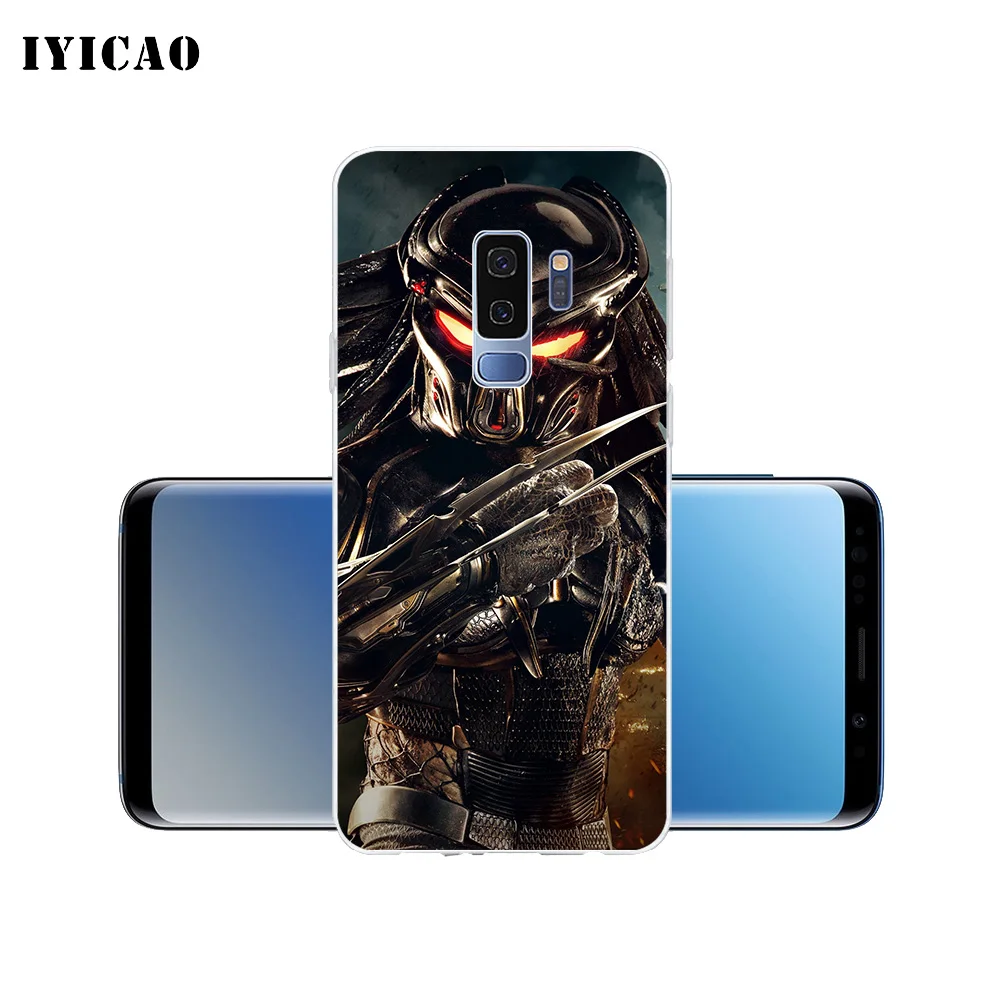 IYICAO The Predator movie Мягкий силиконовый чехол для телефона Samsung Galaxy S10e S10 S9 S8 Plus S7 Edge TPU |