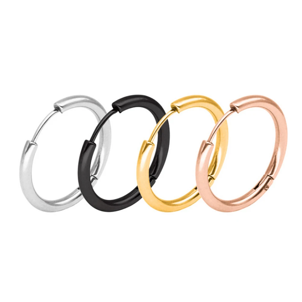 PIXNOR Модные клипсы из нержавеющей стали серьги для носа губ кольцо живота ногтей