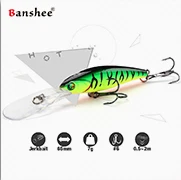 Banshee 50 мм 10 г плавающая приманка для ловли басов VC04 погремушка звук воблер круглая искусственная жесткая приманка глубокий дайвинг кренкбейты