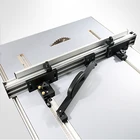 Система забора для циркулярной пилы по дереву, высота 75 мм, Т-образные гусеницы + пазов