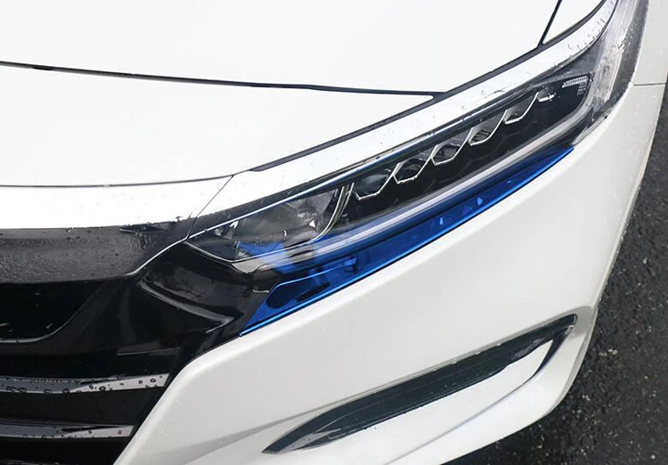 Налобный фонарь из нержавеющей стали для HONDA ACCORD 2018 2019 аксессуары стайлинга