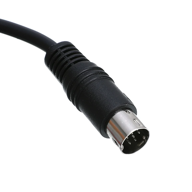 Черный 1,8 м/6FT Scart AV TV видео кабель для подключения к Sega Saturn NTSC и PAL версия
