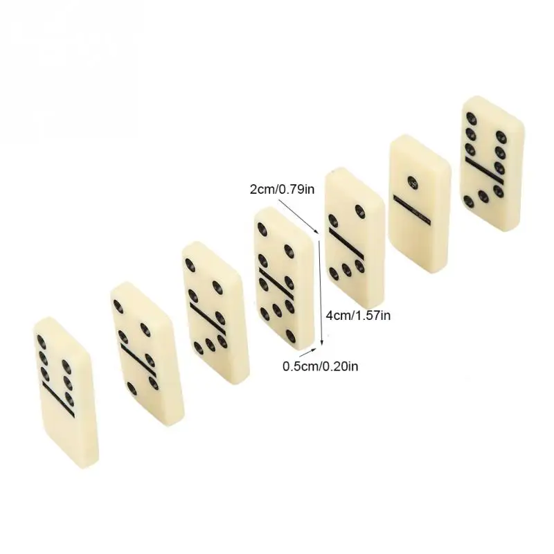 Деревянные настольные игры домино 28 шт./компл. забавные для путешествий игрушки