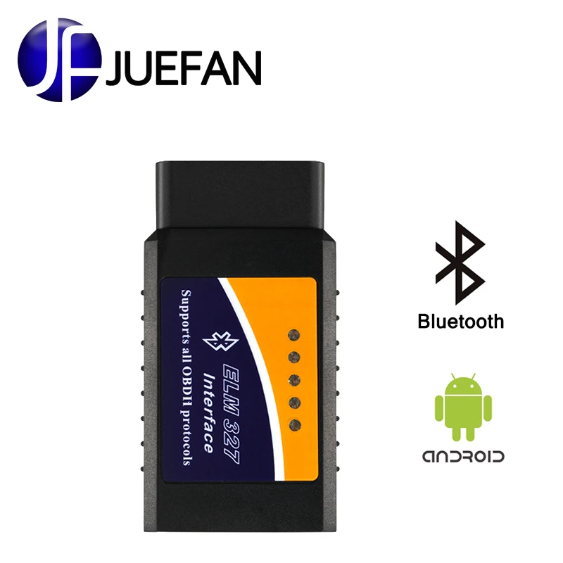 Бесплатная доставка OBD2 OBD II elm327 bluetooth obd2 диагностический инструмент ELM 327 V2.1 Bluetooth