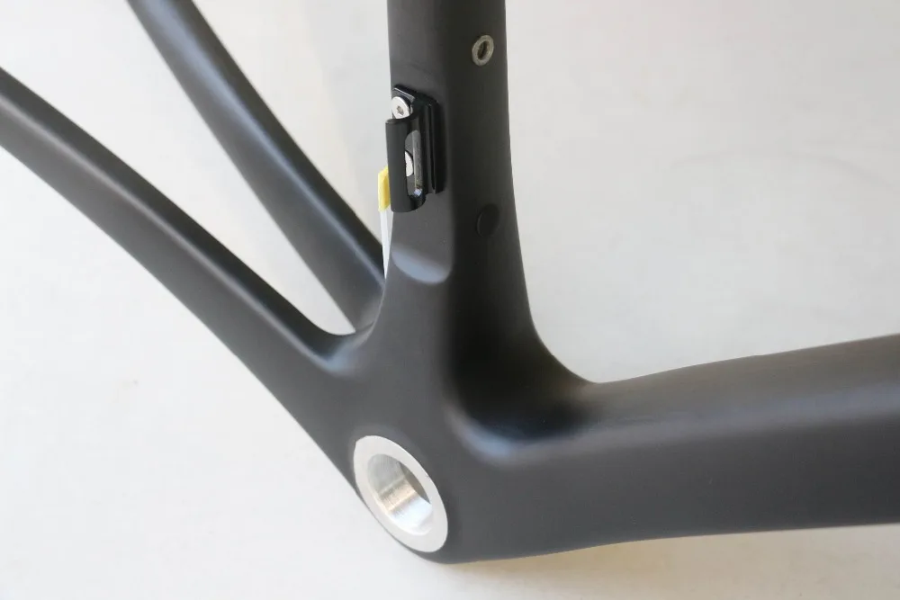 Супер легкая карбоновая рама для шоссейного велосипеда китайская T1000 без