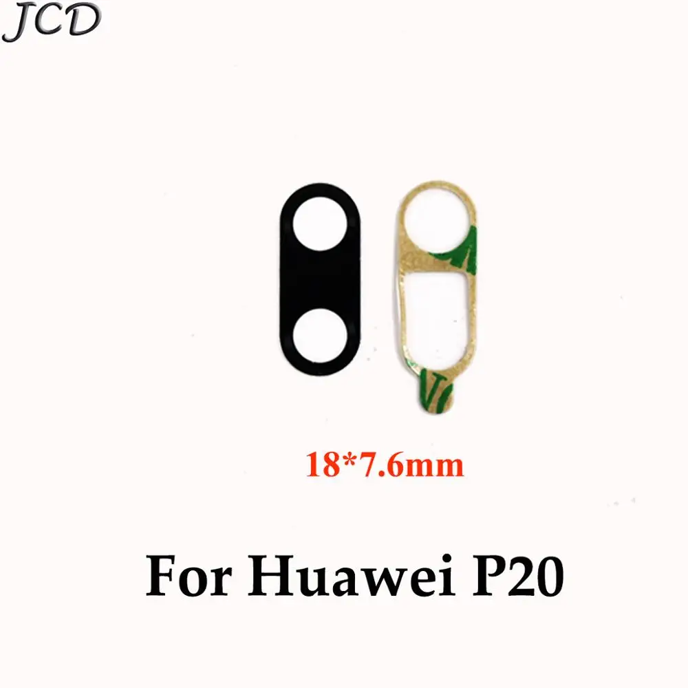 Задняя крышка JCD Верхнее стекло для камеры Huawei Ascend P8 Lite P7 P9 P10 Plus P20 Pro объектив