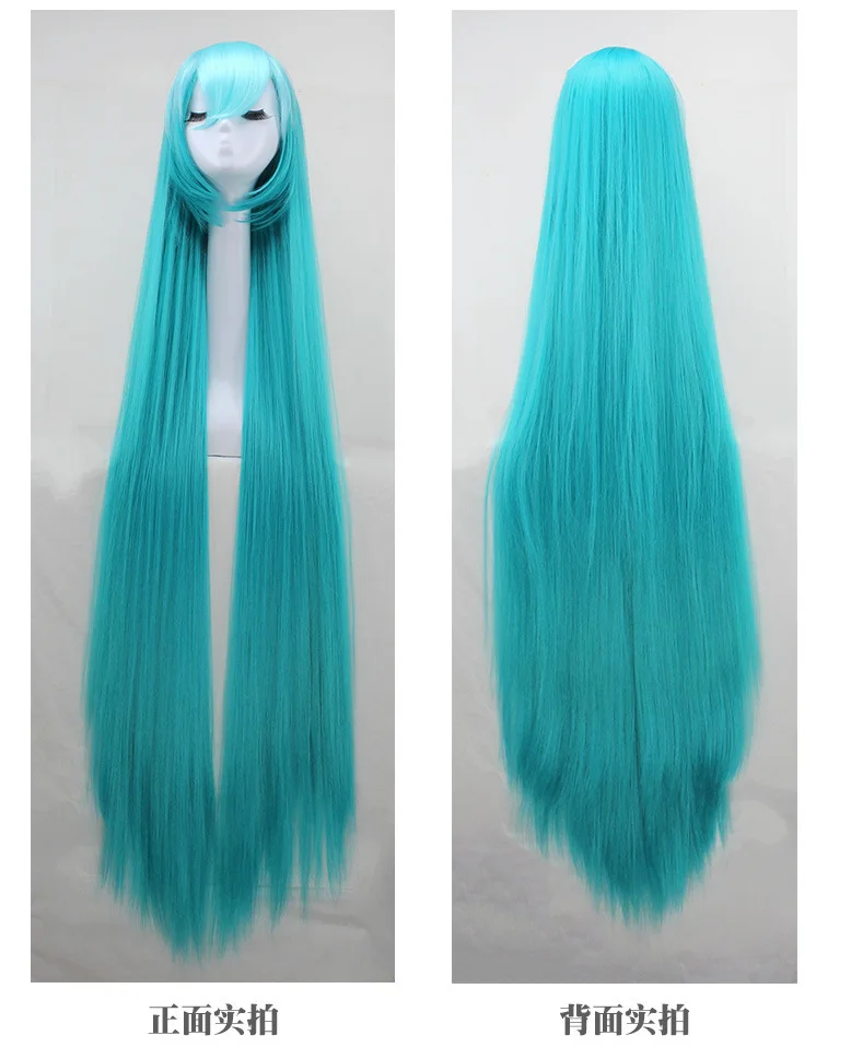New 125cM Rapunzel long hair cosplay wigs blue Synthetic Hair wig |