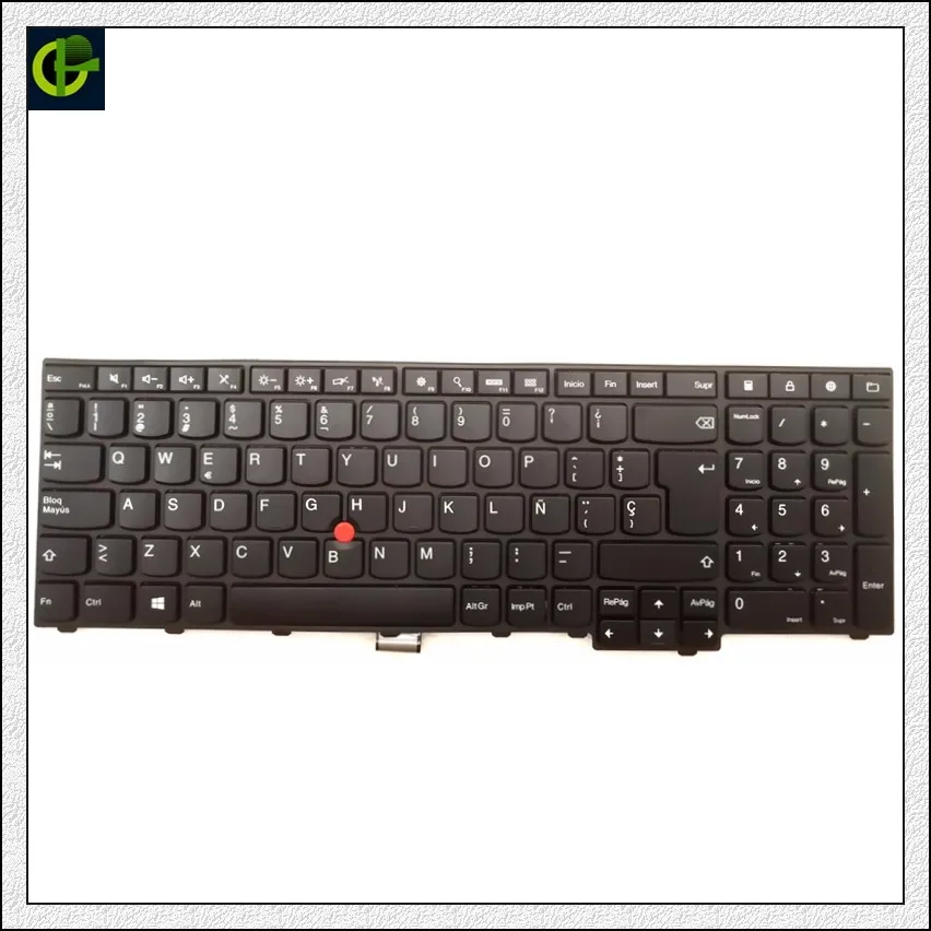 

Оригинальная испанская клавиатура для ноутбука Lenovo IBM thinkpad 0C44924 04Y2359 4CL155 KM-106F0 MP-12P56F0-442W латиноамериканских танцев LA SP