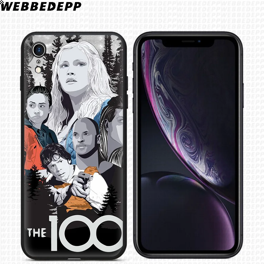 WEBBEDEPP The 100 Tv Shows Soft Silicone Case for iPhone 11 Pro Xr Xs Max X or 10 8 7 6 6S Plus 5 5S SE |