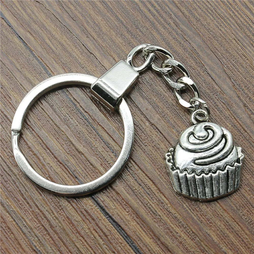 Модный брелок для ключей металлический ювелирный подарок 2 цвета античная бронза