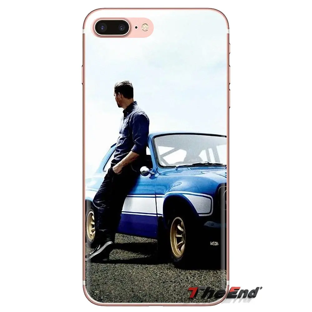 Прозрачный чехол из ТПУ для Samsung Galaxy S3 S4 S5 Mini S6 S7 Edge S8 S9 S10 Plus Note 3 4 5 8 9 Fast and Furious Paul Walker