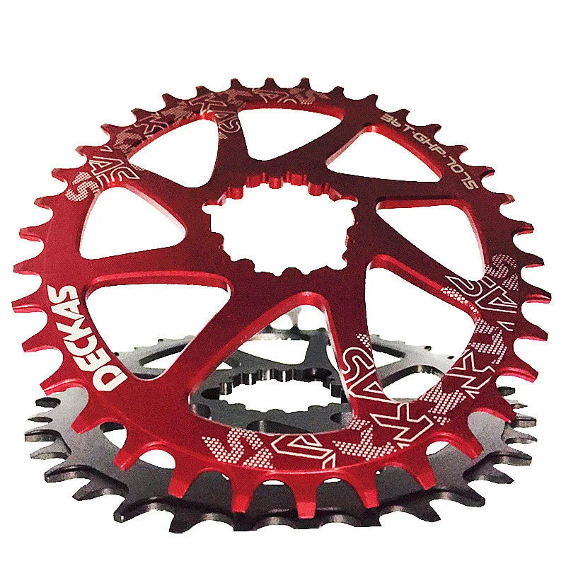 Deckas GXP Road велосипедная Звездочка 32/34/36/38 T MTB передняя Звездочка Круглый/Овальный брелок для ключей для горного велосипеда SRAM GXP XX1 XO1 X1 GX XO X9