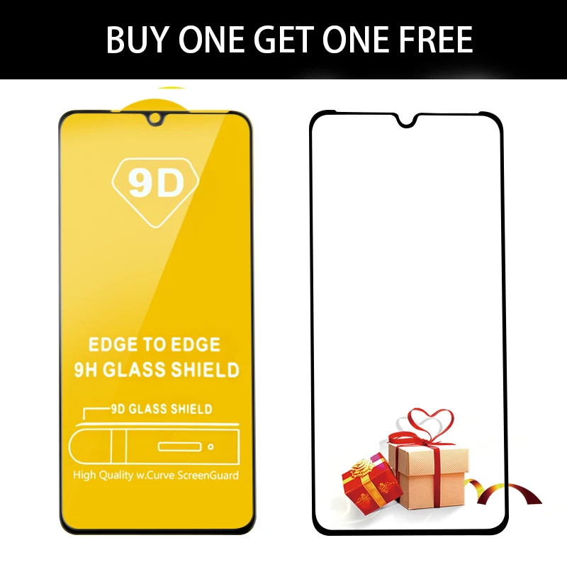 

For Xiaomi Mi 9 Glass Tempered Full Cover MOFi Mi9 SE Screen Protector Front Film Guard HD Protective Black Glass