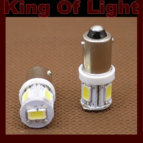 100 шт./лот G14 H6W Ba9s 5 СВЕТОДИОДНАЯ лента smd 5630 5730 Клин 5SMD Автомобильные светодиодные