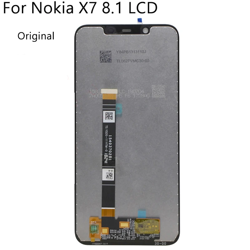 6 18 &quotдисплей для Nokia X7 8 1 TA-1131 TA-1119 TA-1121 TA-1128 lcd сенсорный экран дигитайзер сборка