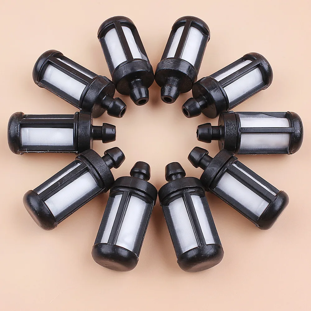 

10Pcs/lot Gas Fuel Filter Fit STIHL FS87 FS87R FS90 FS90R HT100 HT101 KM100 KM100R KM110 KM90 KM90R SP90 SP90T Grass Trimmers