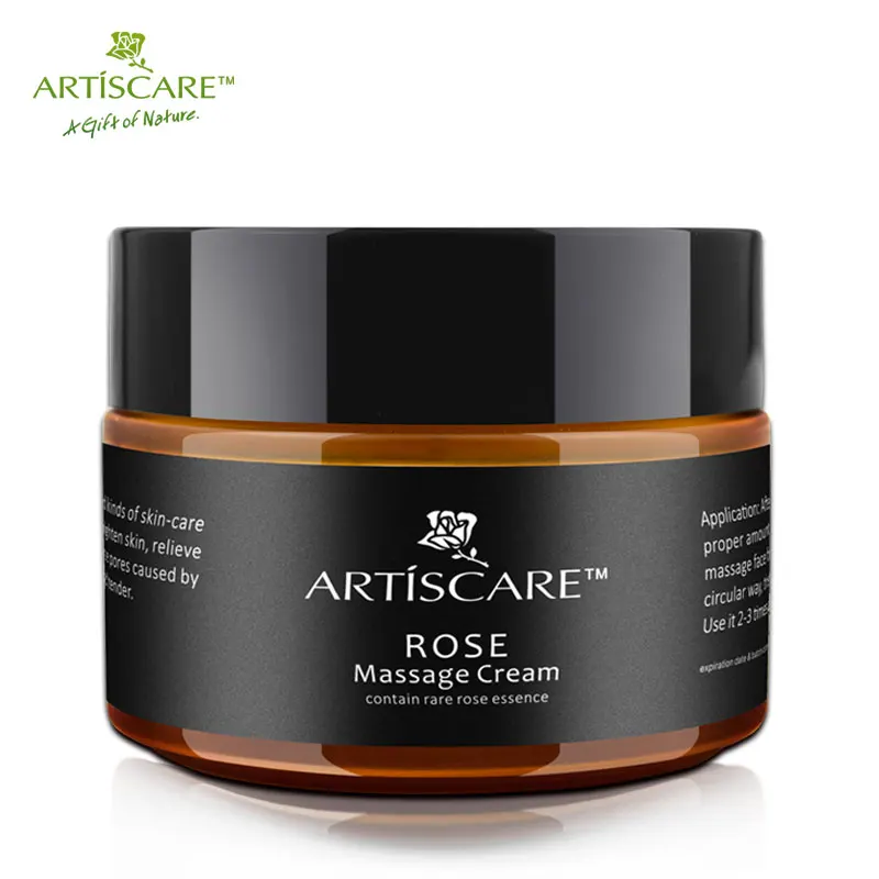 ARTISCARE розовый массажный крем против морщин старения отбеливающий увлажняющий