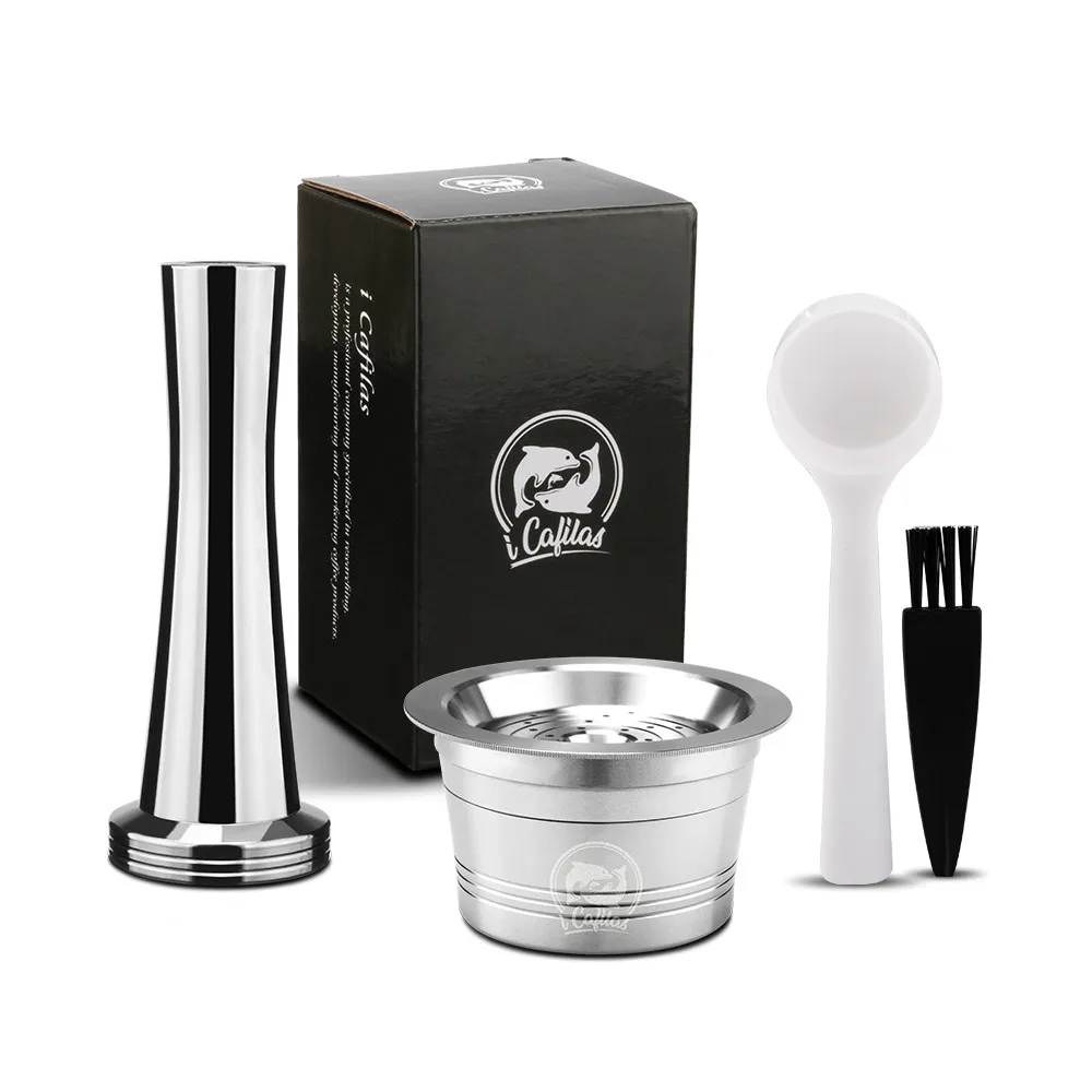 As picture ICafilas многоразовые Tchibo cafessimo классические кофейные капсулы Pod кофейные фильтры для многократного использования для Caffitaly K-fee машина - Цвет: As picture