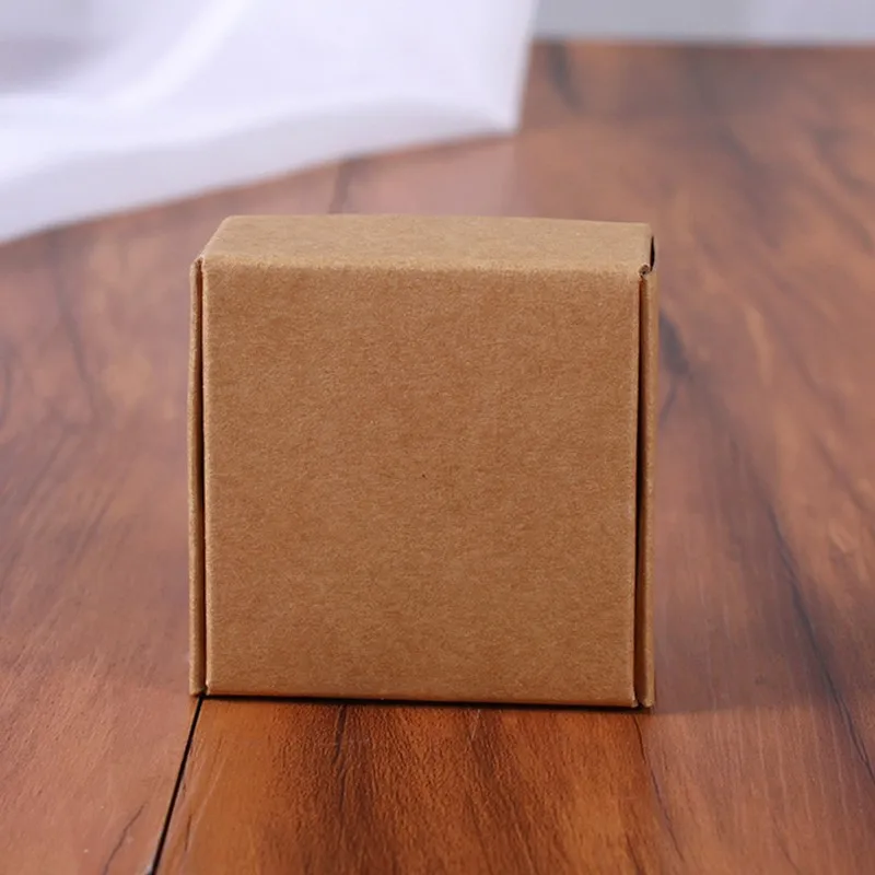 10pcs Mini Blank Kraft Paper Box White Black Candy Box Wedding Favors Gift Box Package Birthday Party Decoration Boxes Small