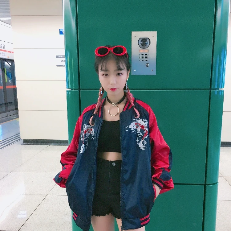 Kpop BLACKPINK Новая мода повседневное вышивка бейсбол Женский свитшот Харадзюку уличная корейский хип хоп бейсбол одежда