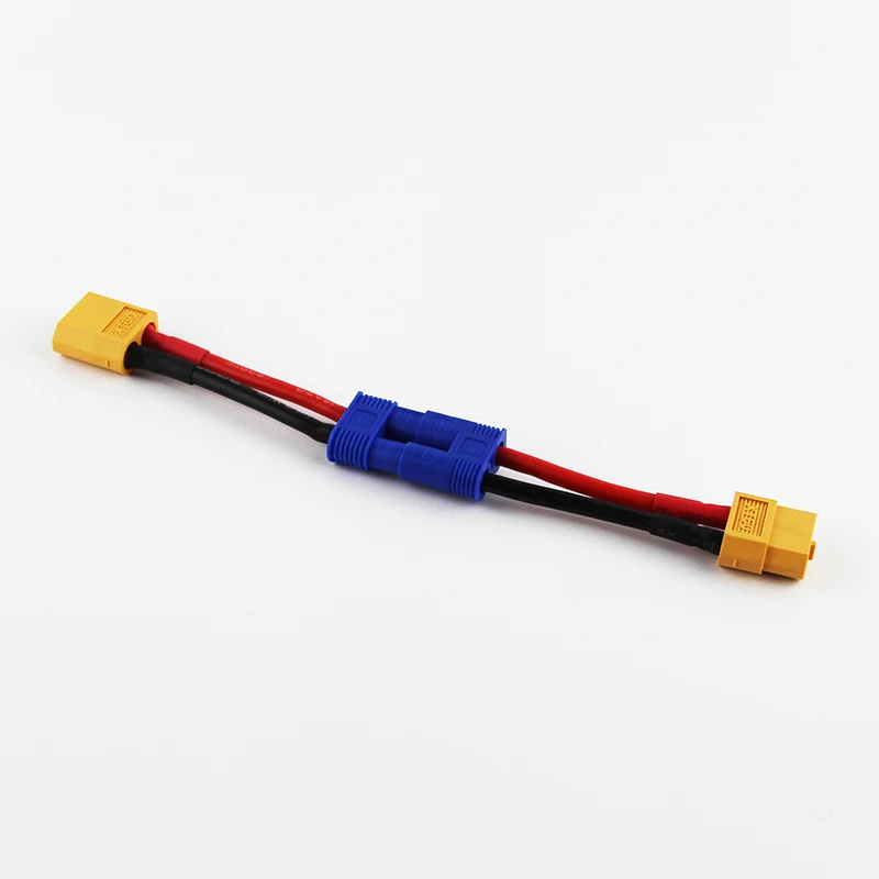 OliYin 5 шт./лот XT60 к разъему EC3 Штекерный гнездовой адаптер 14awg зарядный кабель для