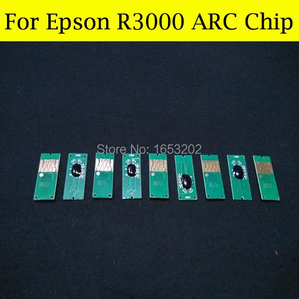 1 комплект Высокое качество ARC чип для Epson R3000 чип для чернильного картриджа T1571-T1579 T157 T157XL