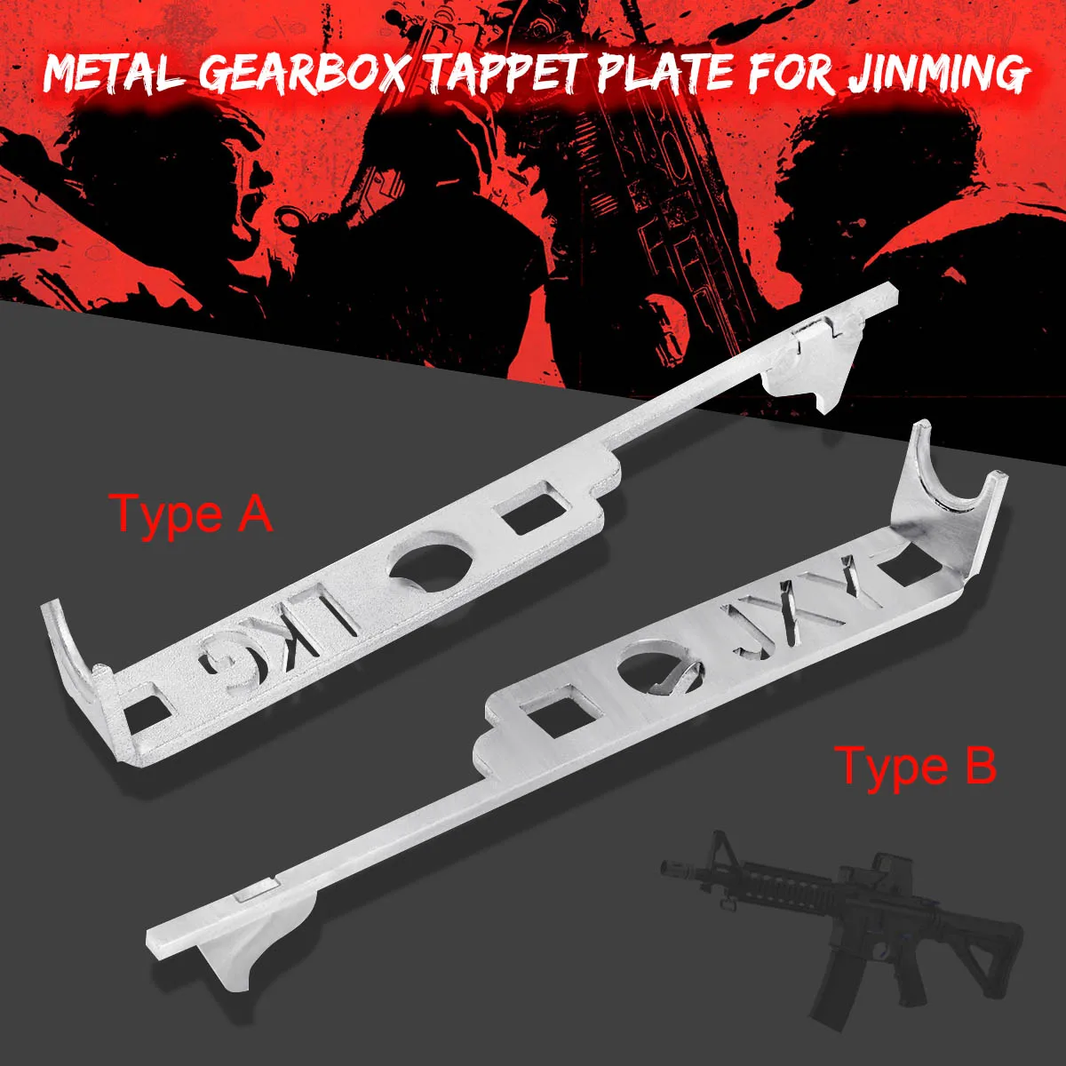 Коробка передач металлический Потяните мост Tappet для JinMing Gen8 M4a1 запасные аксессуары