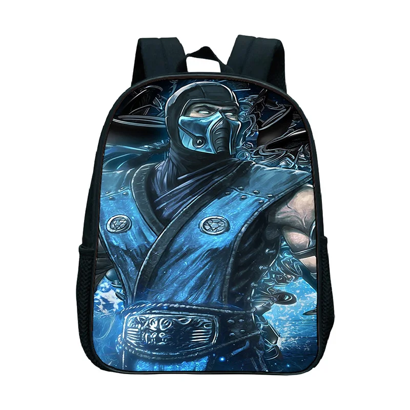 Скорпион в mmoral Kombat X маска школьные сумки для детей мини книга Mochilas красивый узор для малышей детский сад рюкзак