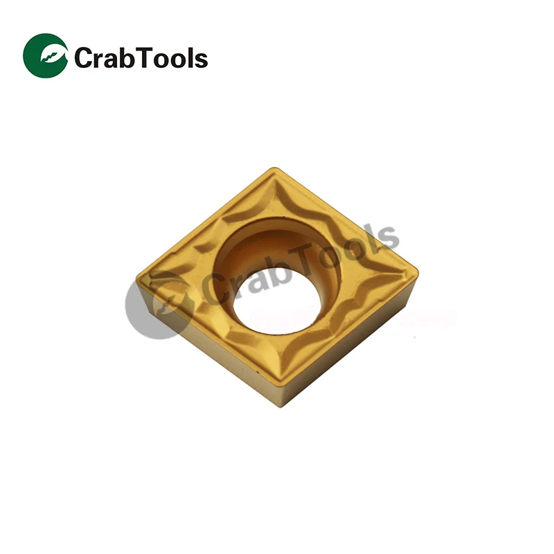 Crab Tools Korloy 10PC CCMT09T308-HMP NC3020 Metal Turning Lathe Cutter Carbide Insert CNC Tool Tip Machine | Инструменты