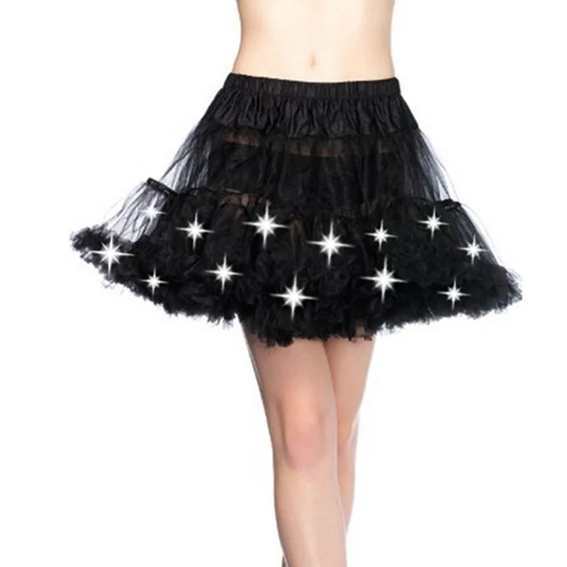 Женская мини-юбка-пачка со светодиодной подсветкой юбка для танца живота 2017 |