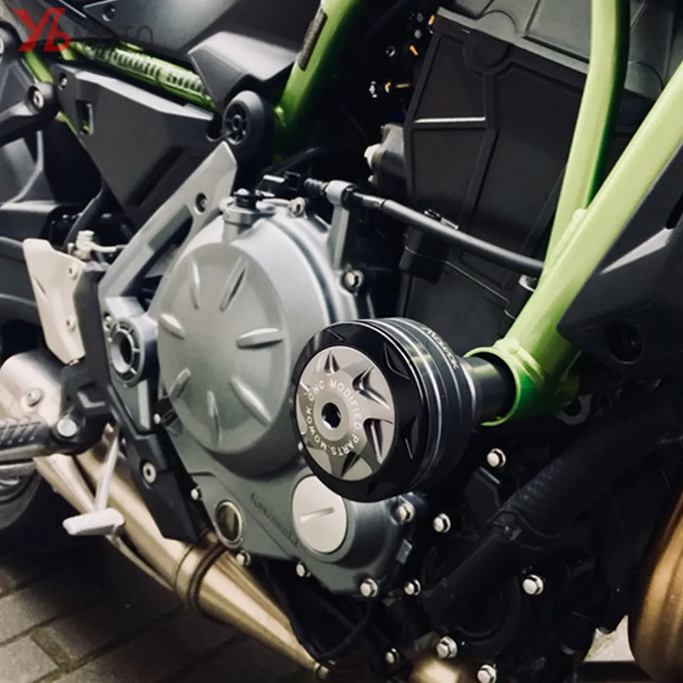 Аксессуары для мотоциклов Kawasaki Z900 Z 900 падающая рамка протекторов ползунок анти круглая крышка защита двигателя