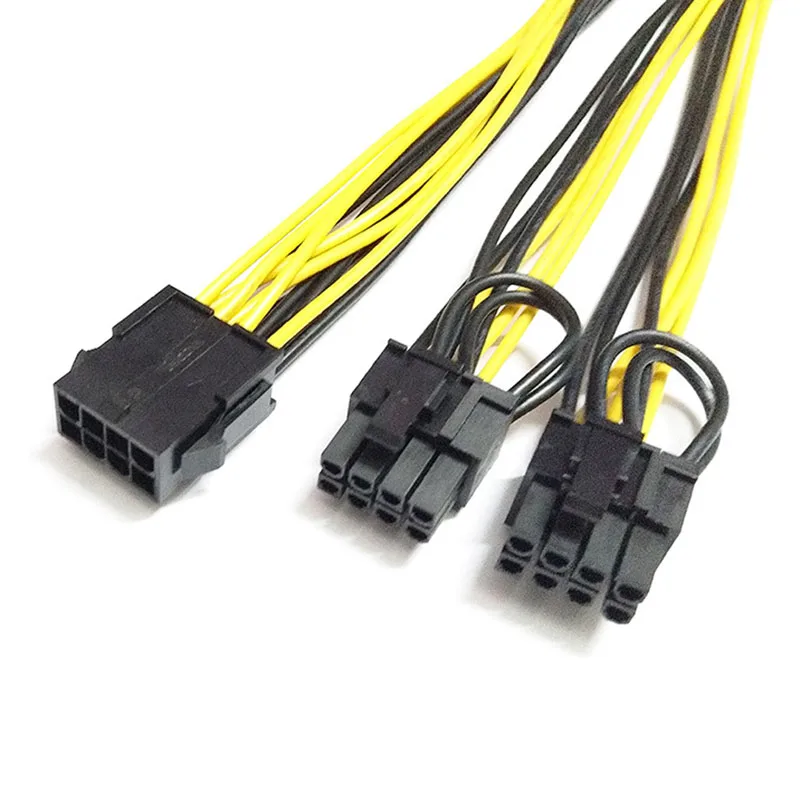 PCI E 8 контактный к двойному контактному разъему питания кабель PCIE Express