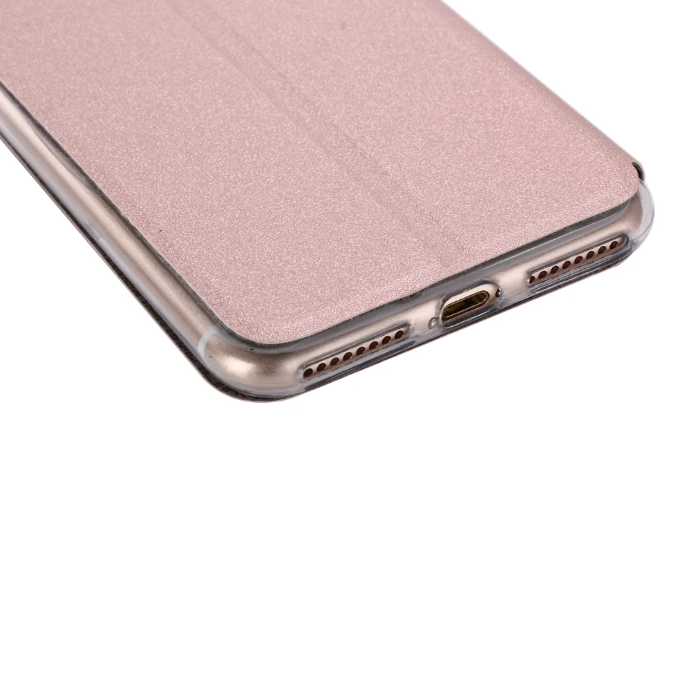 Горячая Роскошный умный сенсорный тонкий флип чехол с подставкой для iPhone 5 5S 6 7 8