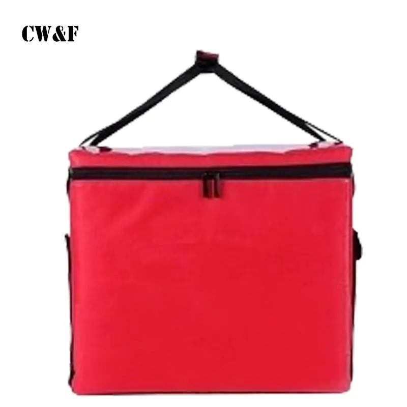 High-end 51L 45L Pizza Thermal Bag Cake Box Freezer Cooler Bag Picnic 8MM Shoulder Messenger Lunch Bag Refrigerator