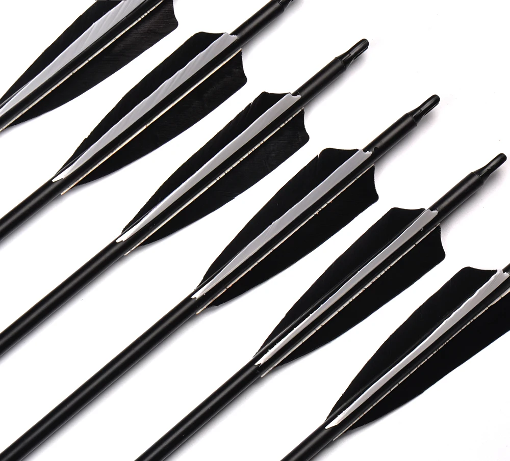 Стрелы из углеродного волокна для стрельбы лука 32 дюйма 7 6 мм|carbon shaft arrow|carbon shaftarrow
