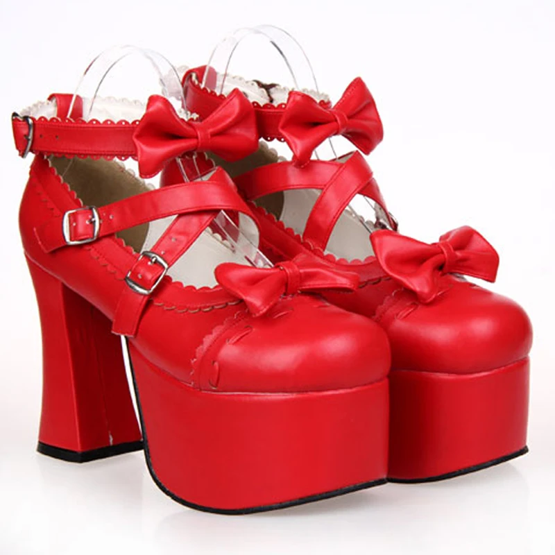 Женские весенне осенние Аниме Косплей туфли Лолиты кожаные принцессы женские на