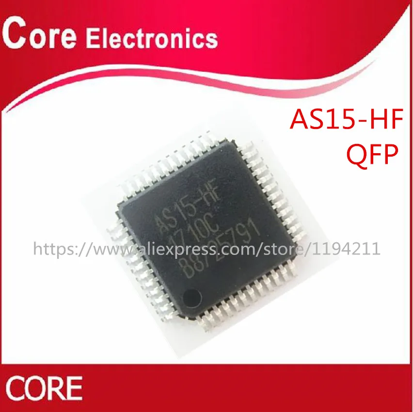 10pcs/lot AS15-HF AS15HF AS15 HF QFP-48 Logic chip new | Integrated Circuits