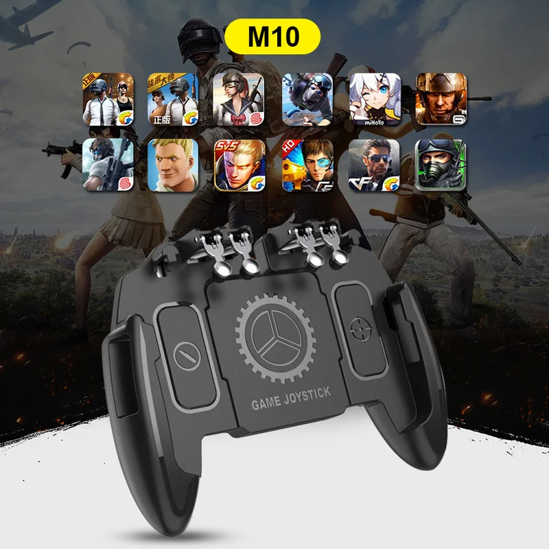 Шестипальцевый игровой контроллер Pubg геймпад мобильный триггер L1R1 шутер джойстик игровой коврик телефон Геймпад контроллер