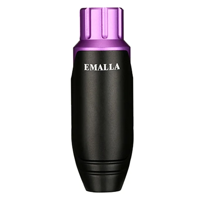 Purple EMALLA картридж Татуировки Ручка Перманентный макияж татуировки машина с японским двигателем самолета алюминиевая Татуировка ручка - Цвет: Purple