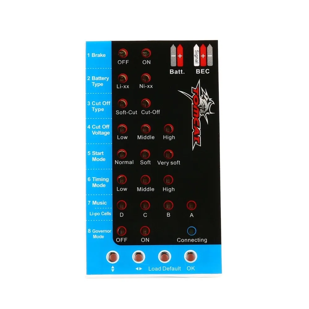 Skylord RC Светодиодный программатор для ESC электронный регулятор скорости мотор