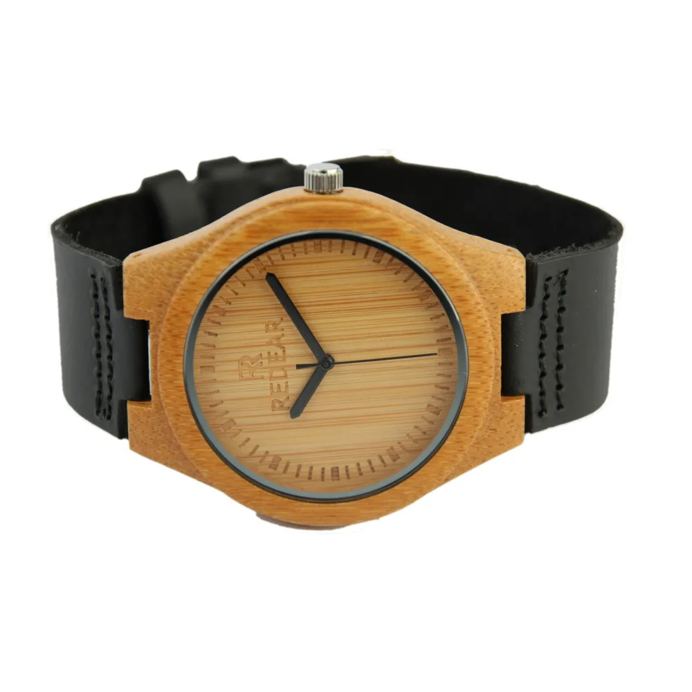 Бренд Redear роскошные мужские и женские часы повседневные деревянные кварцевые из