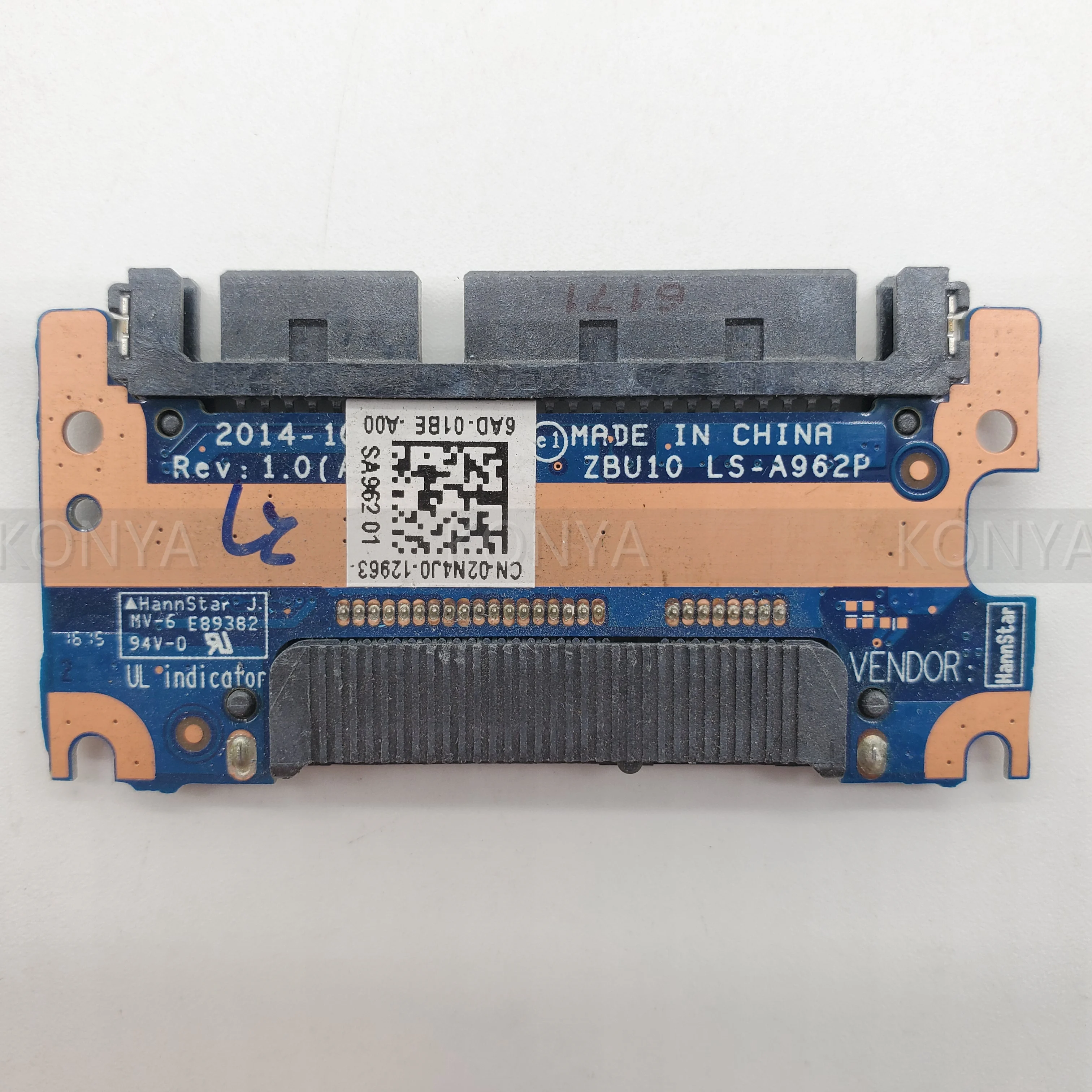 Новый оригинал для Dell Latitude E7450 SATA разъем жесткого диска доска LS-A962P 2N4J0 02N4J0 - купить