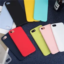 Luxury Thin Soft Color Phone Case For Iphone 7 8 6 6s Plus 5s Se Silicone Back  Capa For Iphone X Xs 11 Pro Max Xr 12 13 Cover