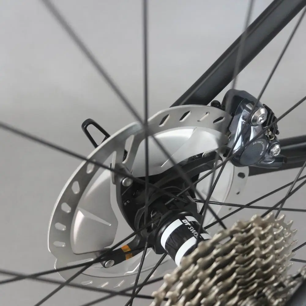 Карбоновый дорожный велосипед с диском углеродное колесо SH1MANO R8070 DI2 groupset DT350